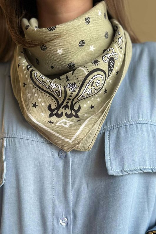 Sloane Star Classic Bandana Khaki